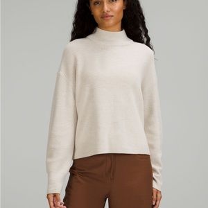Lululemon Merino Wool-Blend Rib Turtleneck Sweater